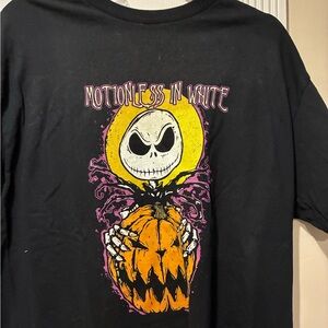Men’s Motionless In White Jack Skellington Shirt
